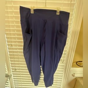 Fabletics joggers dark blue, size 3X.